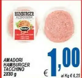 DEM Amadori Hamburger offerta
