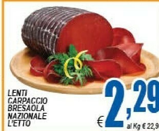 DEM Bresaola offerta