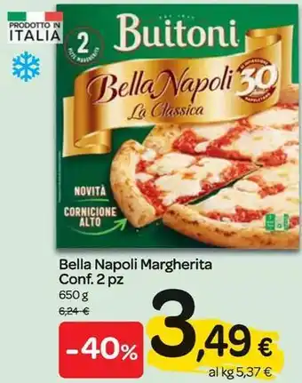 Bella Napoli Margherita Conf. 2 pz 650 g