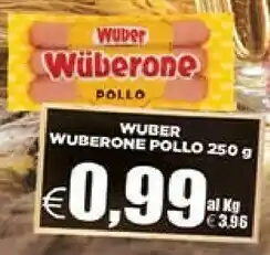 DEM Wuber Wurstel di pollo offerta