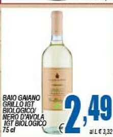 DEM Nero d'Avola offerta