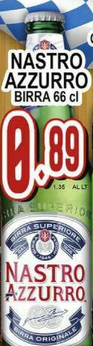 Gros Nastro Azzurro Birra offerta