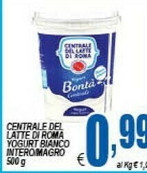 Gros Centrale del latte di roma Latte offerta