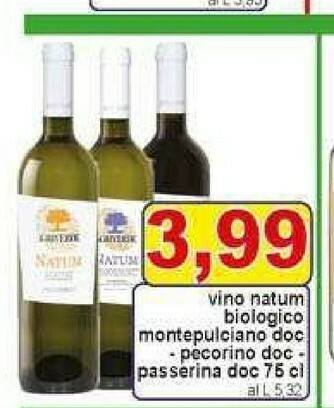 Gros Vino rosso offerta