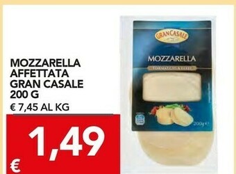 TuoDi Gran casale Mozzarella Affettata offerta