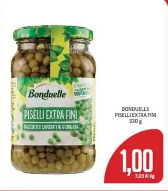 Supermercati Piccolo BONDUELLE PISELLI EXTRA FINI 330 g offerta