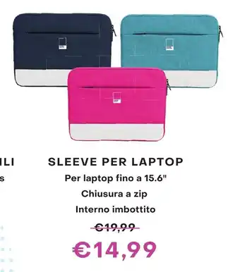 Schiavotto PANTONE SLEEVE PER LAPTOP offerta