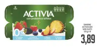 Supermercati Piccolo DANONE ACTIVIA MIX VARI GUSTI 125 g x 8 offerta
