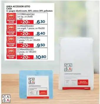 Bennet LINEA ACCESSORI LETTO CASA offerta