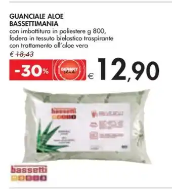 Bennet GUANCIALE ALOE BASSETTIMANIA offerta
