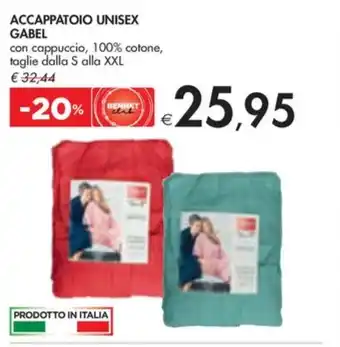 Bennet ACCAPPATOIO UNISEX GABEL offerta