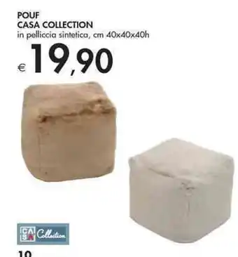 Bennet POUF CASA COLLECTION offerta