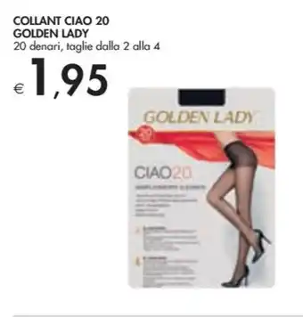 Bennet COLLANT CIAO 20 GOLDEN LADY offerta