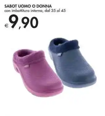 Bennet SABOT UOMO O DONNA offerta