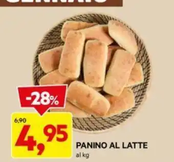 DPiù PANINO AL LATTE offerta