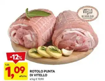 DPiù ROTOLO PUNTA DI VITELLO offerta