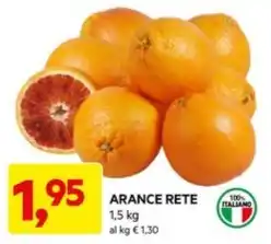 DPiù ARANCE RETE 1,5 kg offerta
