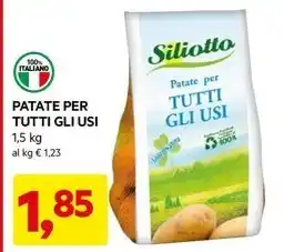 DPiù PATATE PER TUTTI GLI USI 1,5 kg offerta