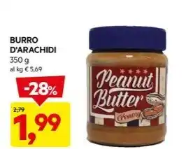 DPiù BURRO D'ARACHIDI offerta
