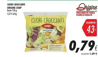 Coop Coop Cuori Croccanti Origine offerta