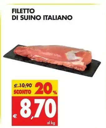 Tigros Filetto Di Suino offerta