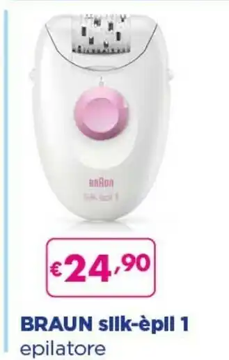Acqua & Sapone Braun Silk-èpil 1 Epilatore offerta