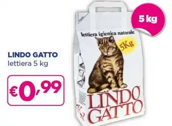 Acqua & Sapone Lindo Gatto Lettiera 5 Kg offerta