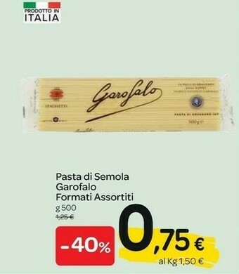 Carrefour Garofalo Pasta Di Semola offerta