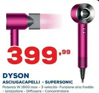 Euronics Dyson Phon offerta