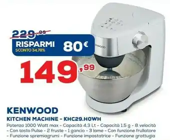 Kenwood Kitchen Machine - KGC29.HOWH