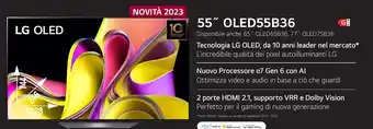 Schiavotto LG OLED 55" OLED55B36 offerta