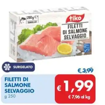 MD Discount FILETTI DI SALMONE SELVAGGIO offerta