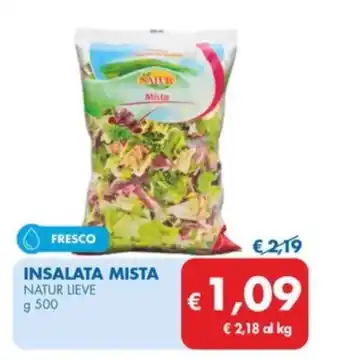 MD Discount INSALATA MISTA NATUR LIEVE g 500 offerta