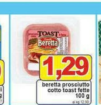 Gros Beretta Prosciutto cotto offerta