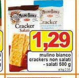 Gros Mulino Bianco Crackers offerta