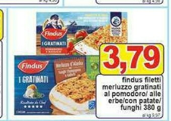 Gros Findus Filetti di merluzzo offerta