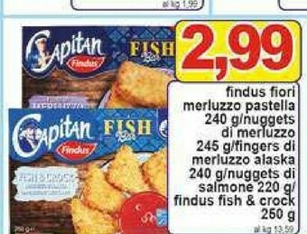 Gros Findus Filetti di merluzzo offerta