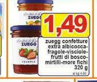 Gros Zuegg Marmellata offerta