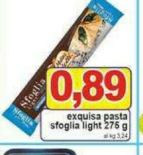 Gros Exquisa Pasta sfoglia offerta
