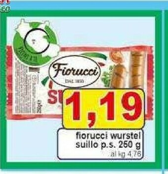 Gros Fiorucci Wurstel offerta