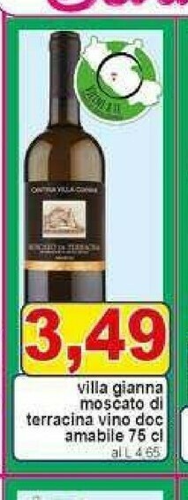 Gros Vino bianco offerta