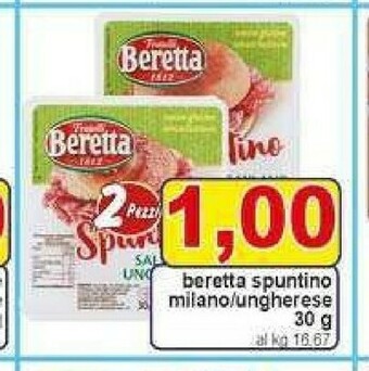 Gros Beretta Salame milano offerta