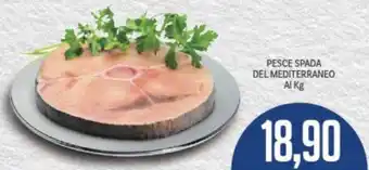 Supermercati Piccolo PESCE SPADA DEL MEDITERRANEO offerta