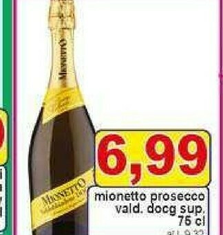 Gros Mionetto Prosecco offerta