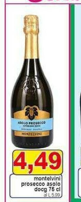 Gros Asolo Prosecco offerta
