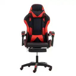 Franzy's Enrico coveri sedia gaming red/black 61x63x117 offerta