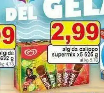 Gros Calippo Gelati algida offerta