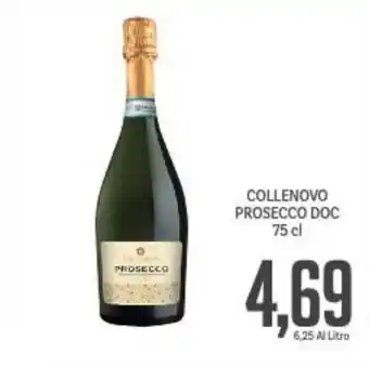 Supermercati Piccolo COLLENOVO PROSECCO DOC 75 cl offerta