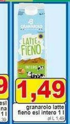 Gros Granarolo Latte offerta