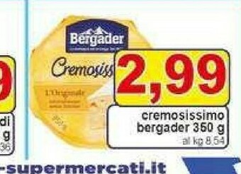 Gros Bergader Formaggio offerta